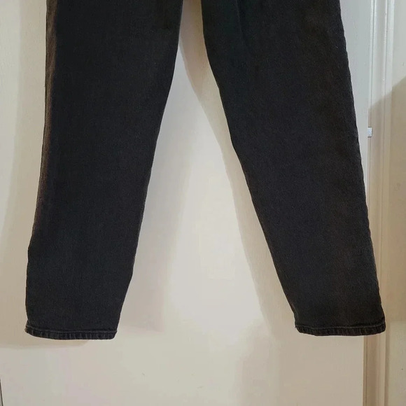 Current Elliot Women’s Washed Black Pleated High-Rise Tapered Denim Jeans |Sz 29 - Picture 10 of 10